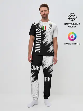 Мужская пижама с брюками / Ювентус