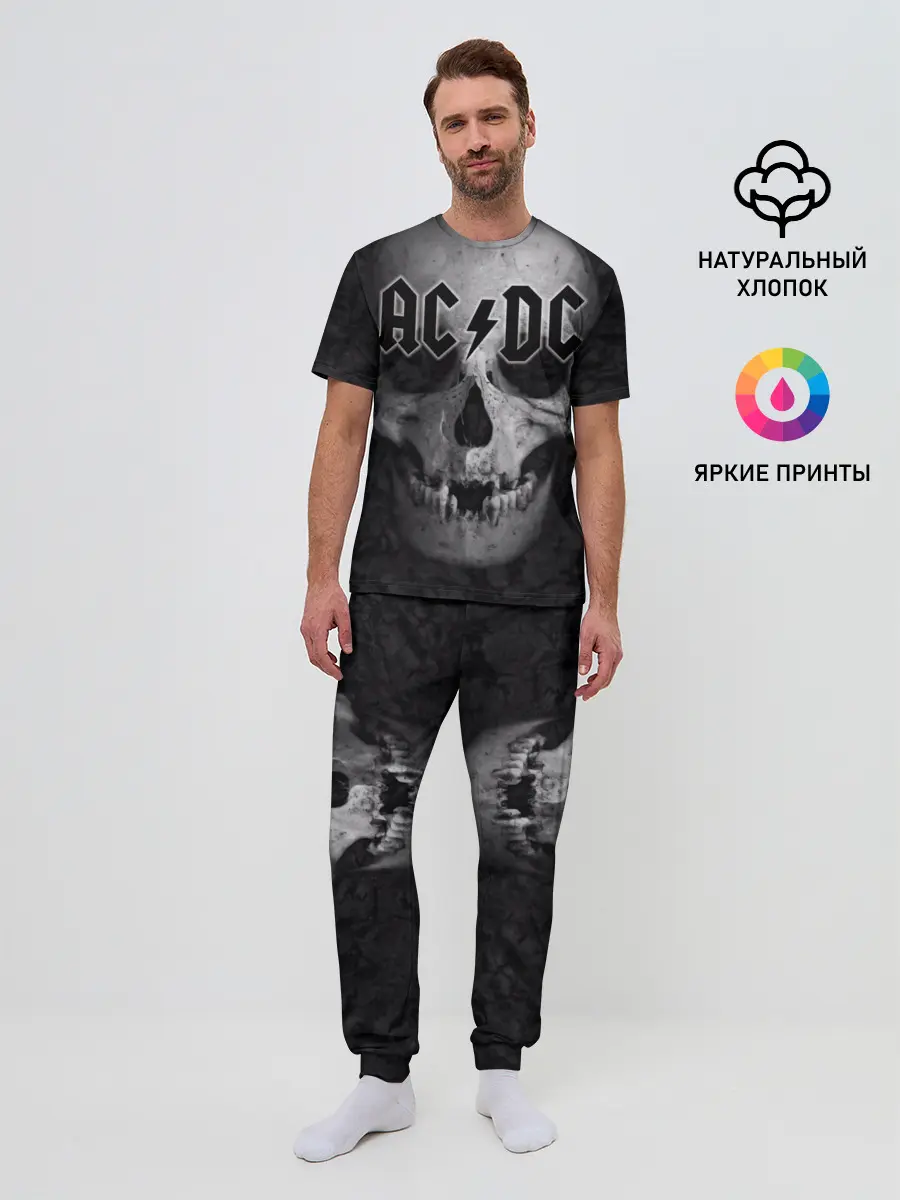 Мужская пижама с брюками / AC/DC
