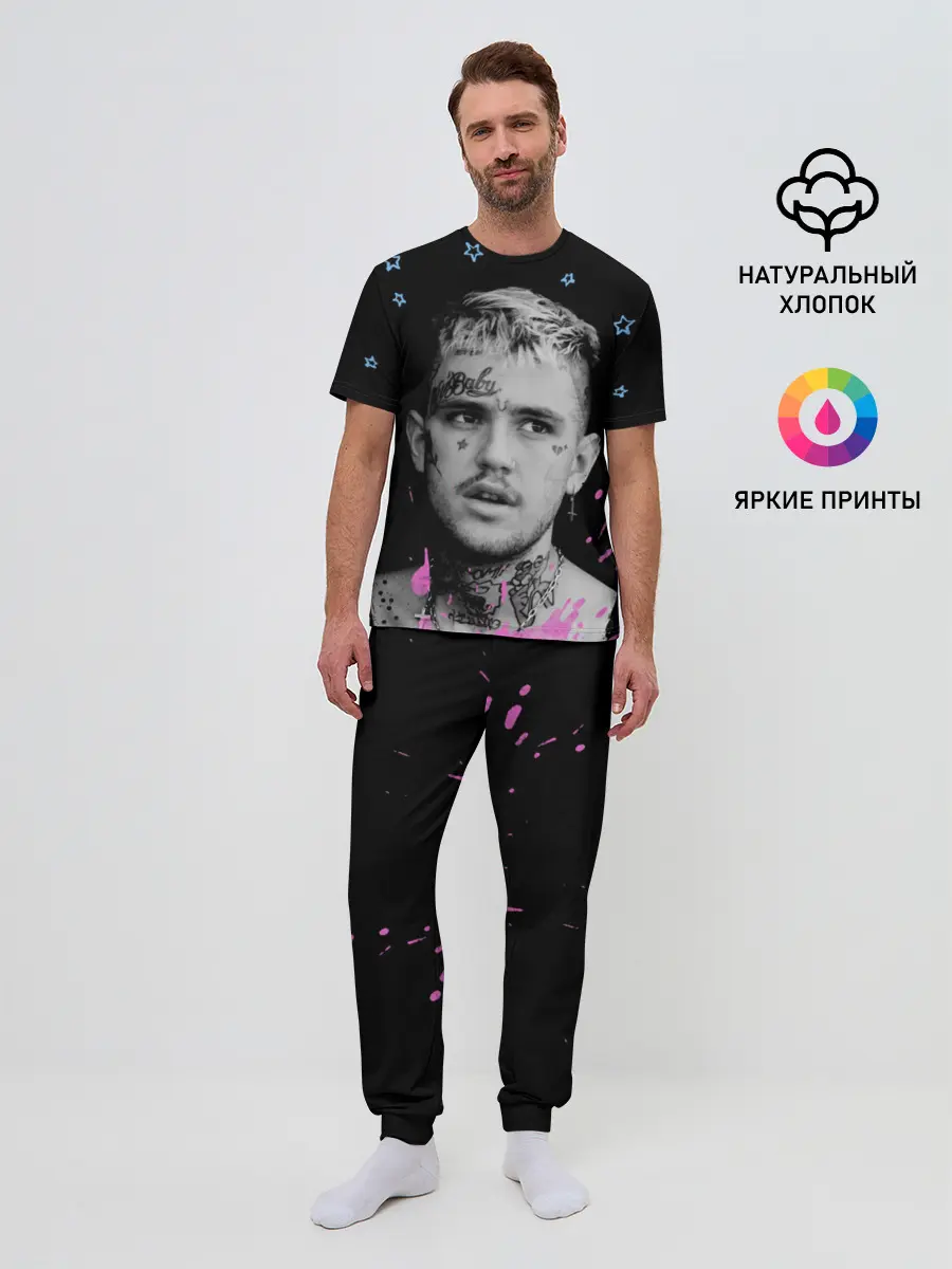 Мужская пижама с брюками / LIL PEEP - Runaway