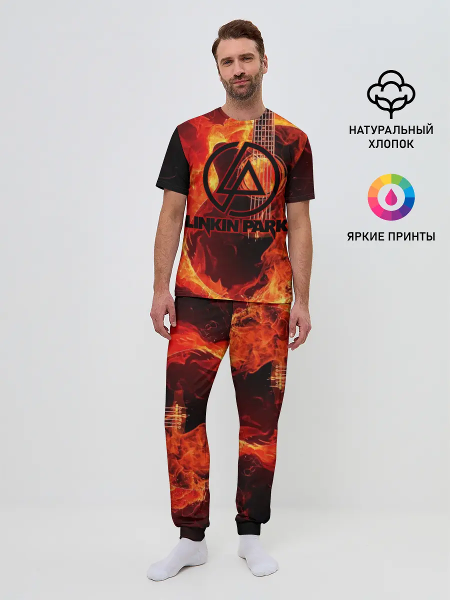Мужская пижама с брюками / Linkin Park