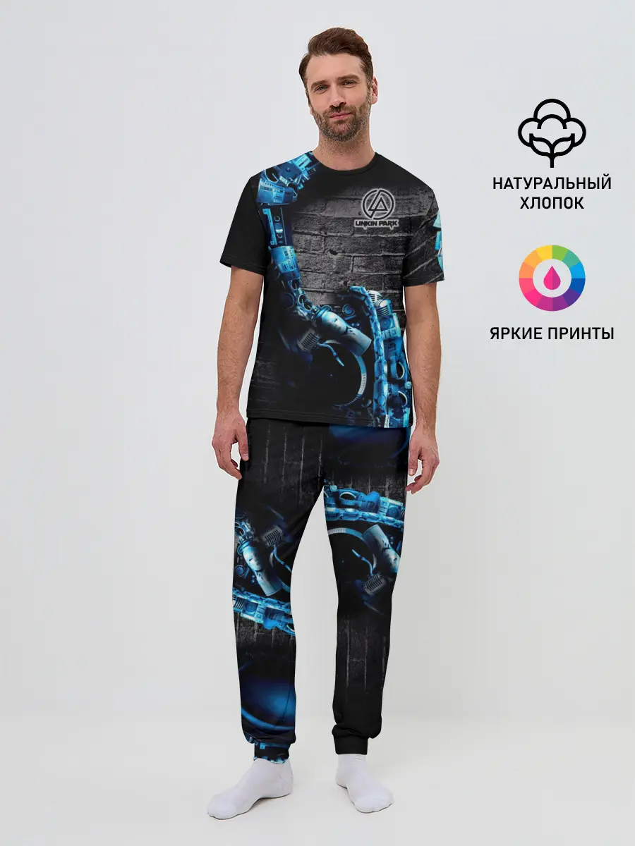 Мужская пижама с брюками / Linkin Park