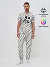 Мужская пижама с брюками / Fortnite Marshmello