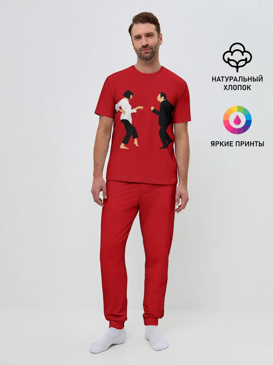Мужская пижама с брюками / Криминальное чтиво