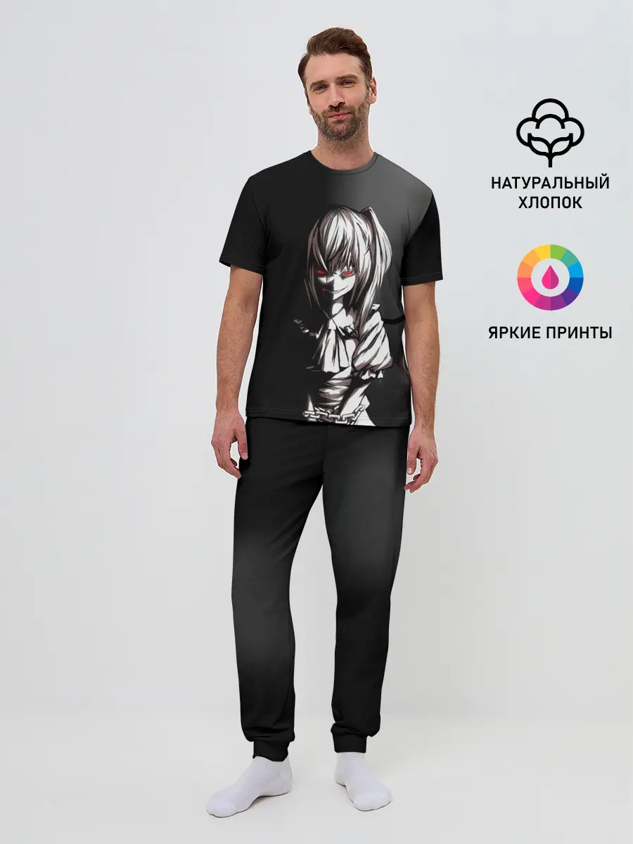 Мужская пижама с брюками / Touhou - Flandre Scarlet