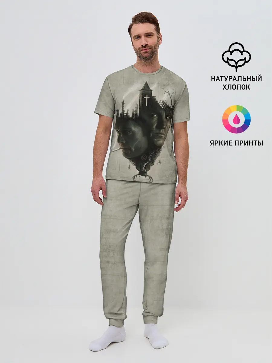 Мужская пижама с брюками / True Detective