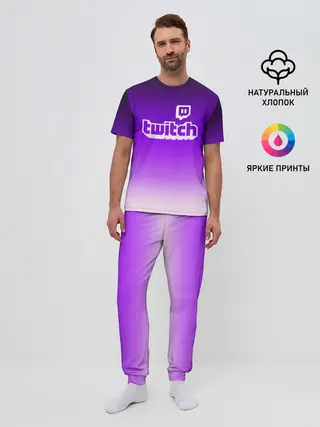 Мужская пижама с брюками / Twitch