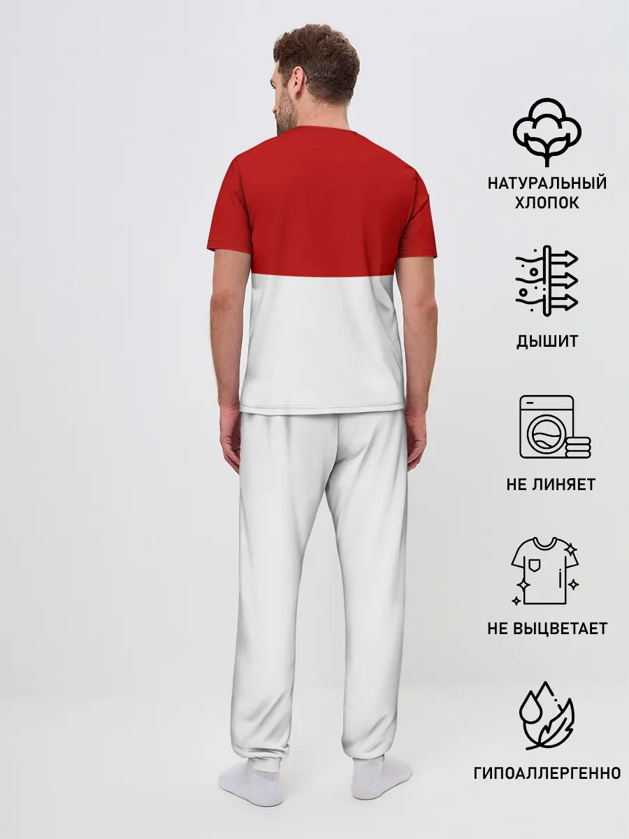 Мужская пижама с брюками / Банка с супом Кэмпбелл