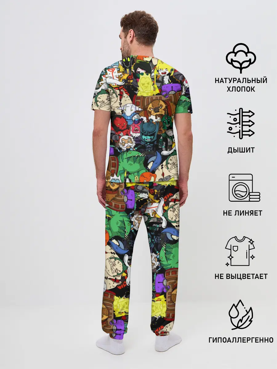 Мужская пижама с брюками / Дота 2