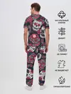 Мужская пижама с брюками / Мексиканские черепа