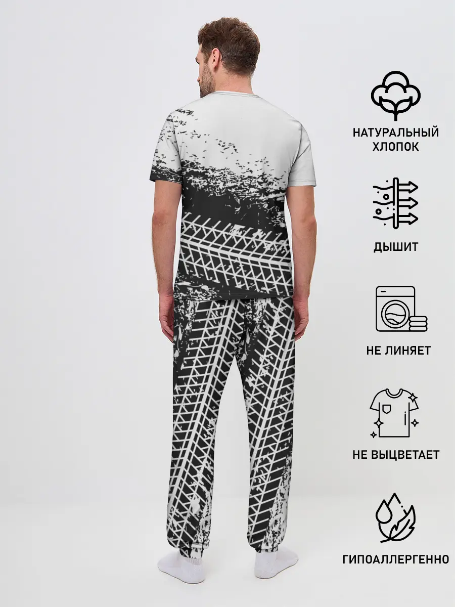 Мужская пижама с брюками / Mercedes