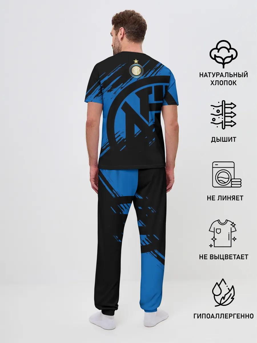 Мужская пижама с брюками / Интер Милан