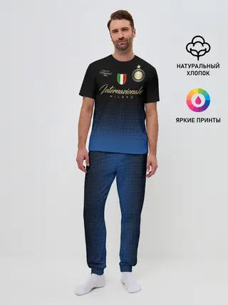 Мужская пижама с брюками / Интер Милан