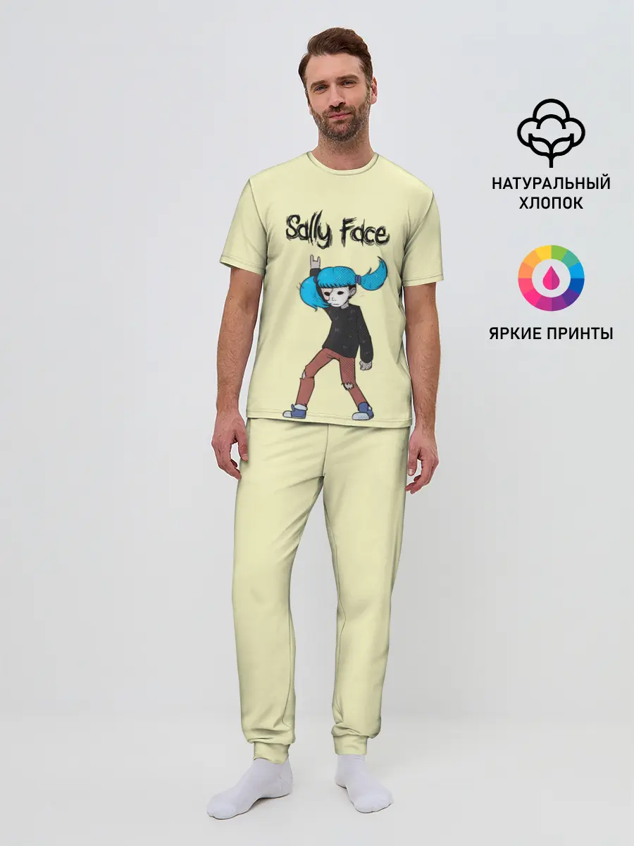Мужская пижама с брюками / Sally Face