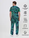 Мужская пижама с брюками / Морская пучина