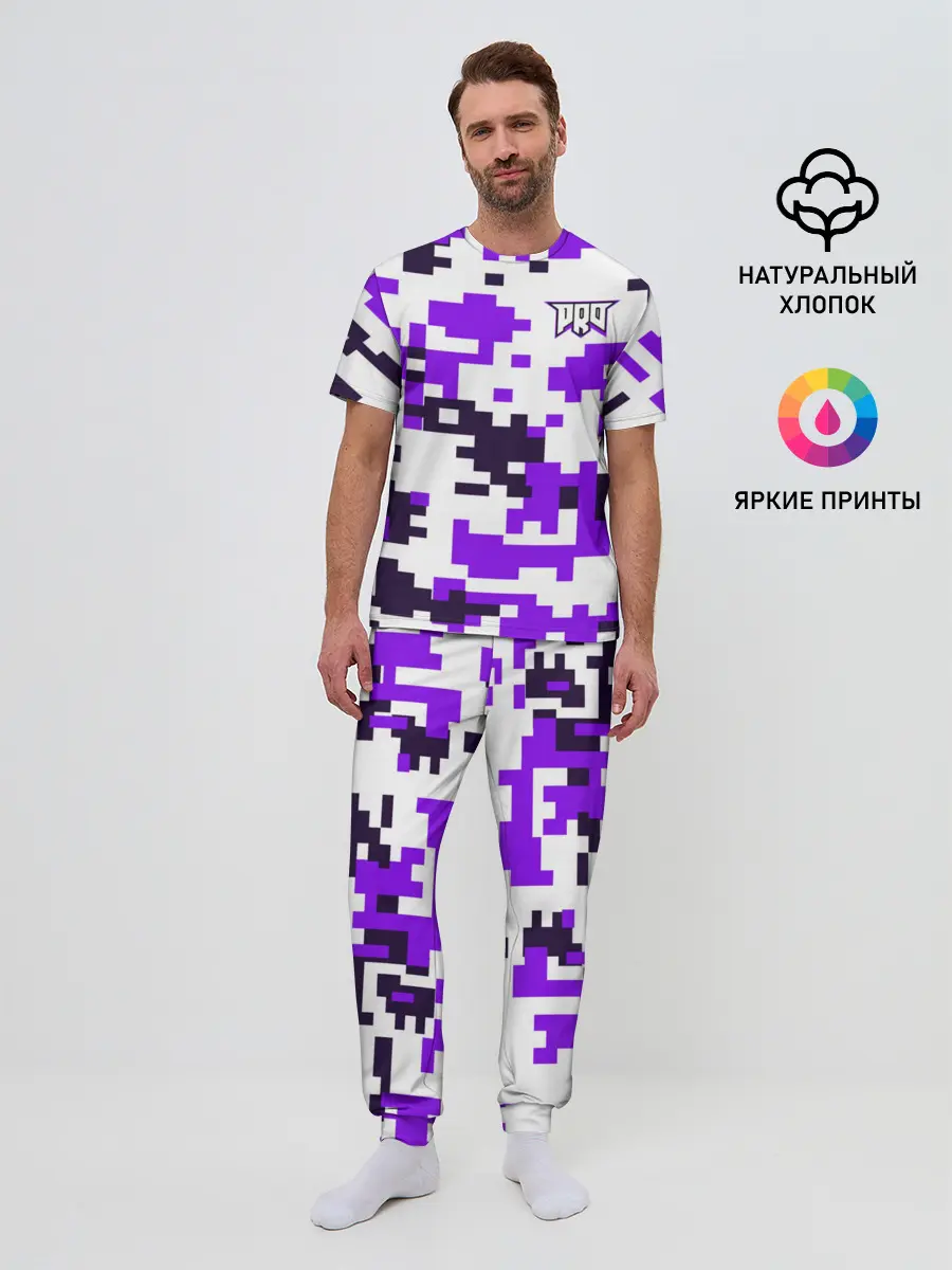 Мужская пижама с брюками / pro100