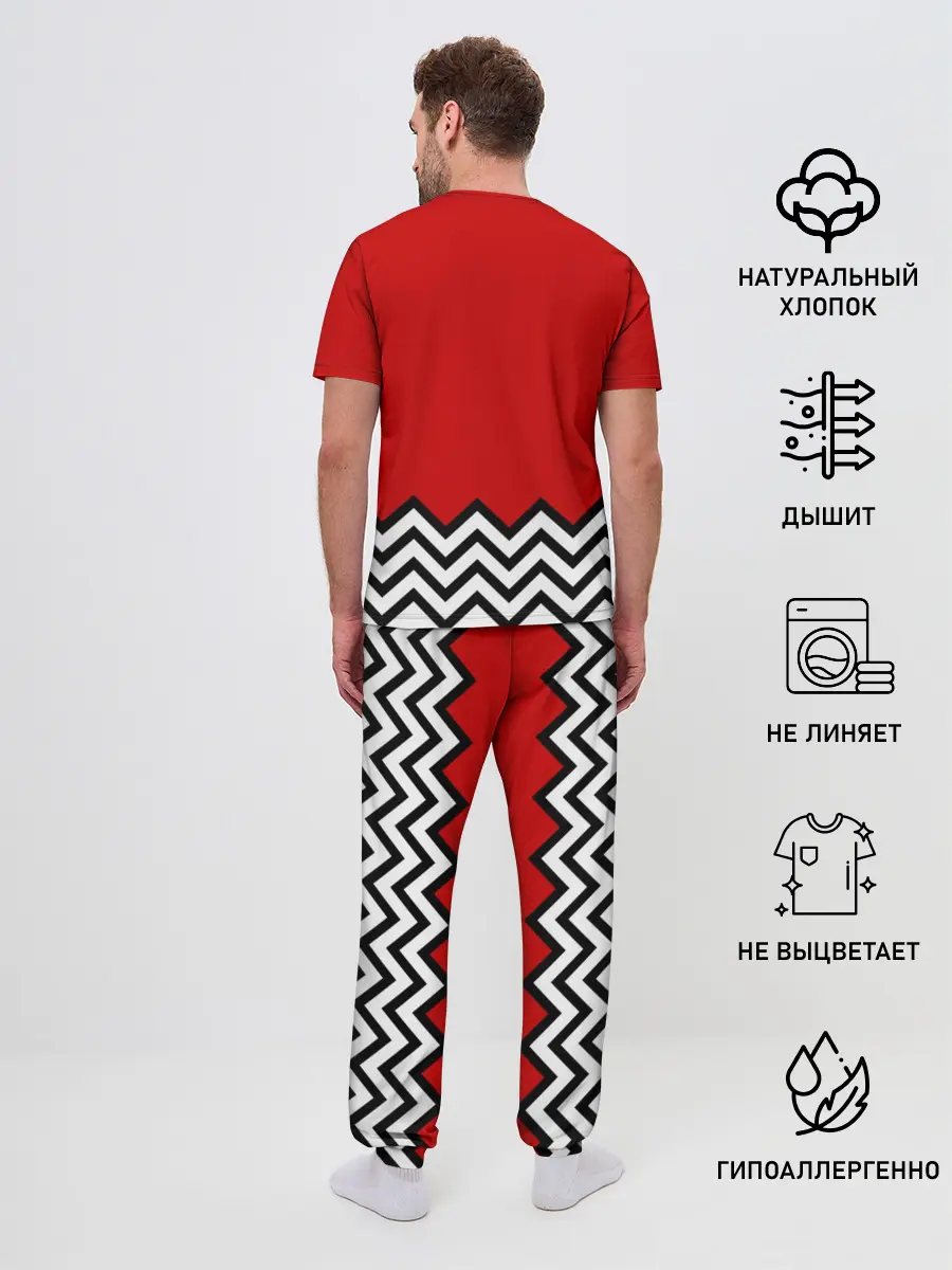 Мужская пижама с брюками / Твин Пикс