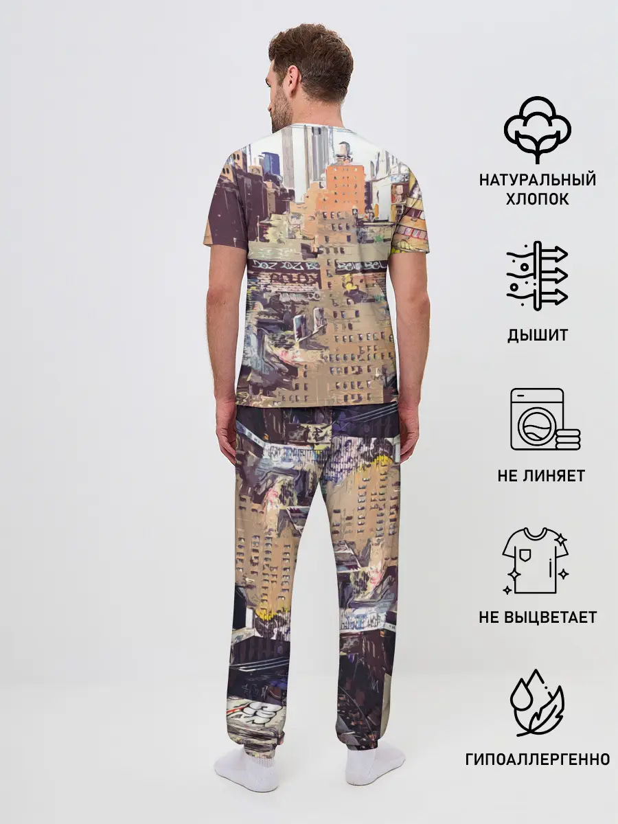 Мужская пижама с брюками / Billie Eilish