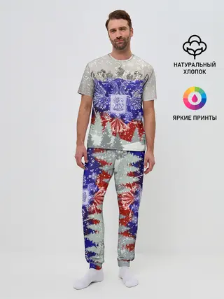 Мужская пижама с брюками / Сборная России