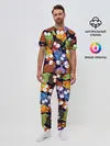 Мужская пижама с брюками / Пучеглазые монстры