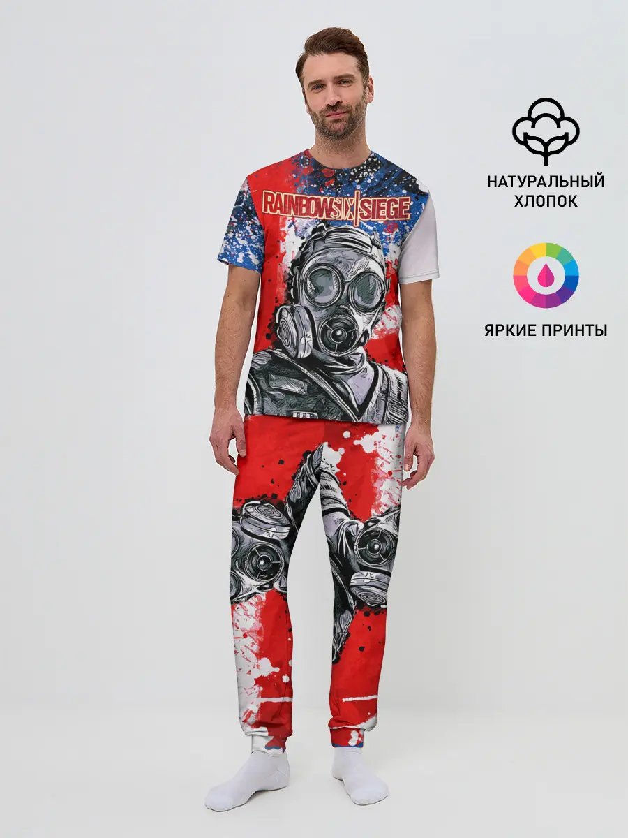 Мужская пижама с брюками / Rainbow Six: Siege