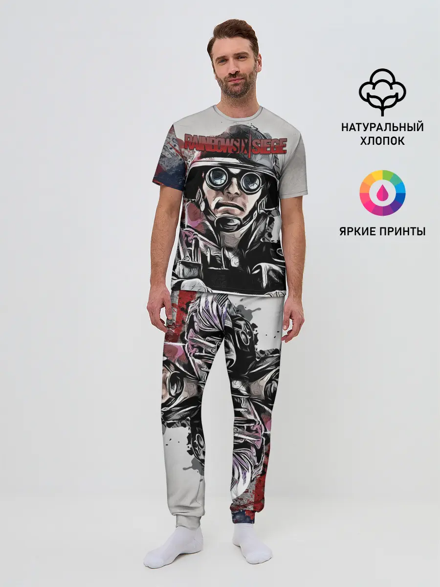Мужская пижама с брюками / Rainbow Six: Siege
