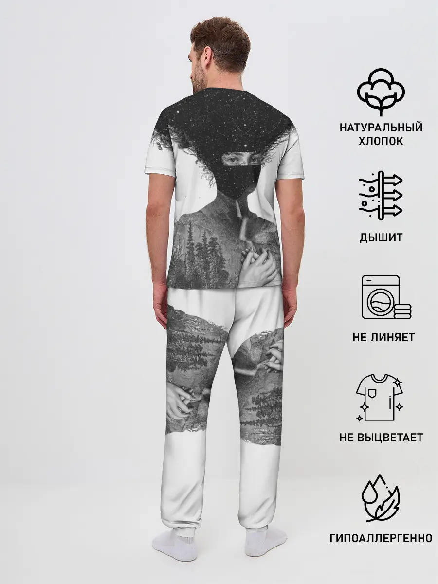 Мужская пижама с брюками / Royal Blood