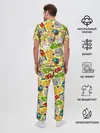 Мужская пижама с брюками / Зоопарк