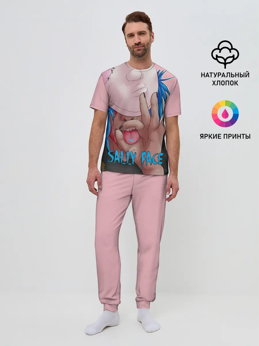 Мужская пижама с брюками / Sally Face