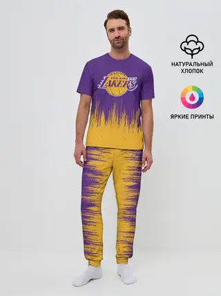 Мужская пижама с брюками / LA LAKERS
