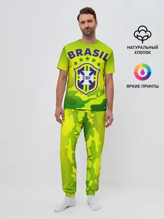 Мужская пижама с брюками / Бразилия