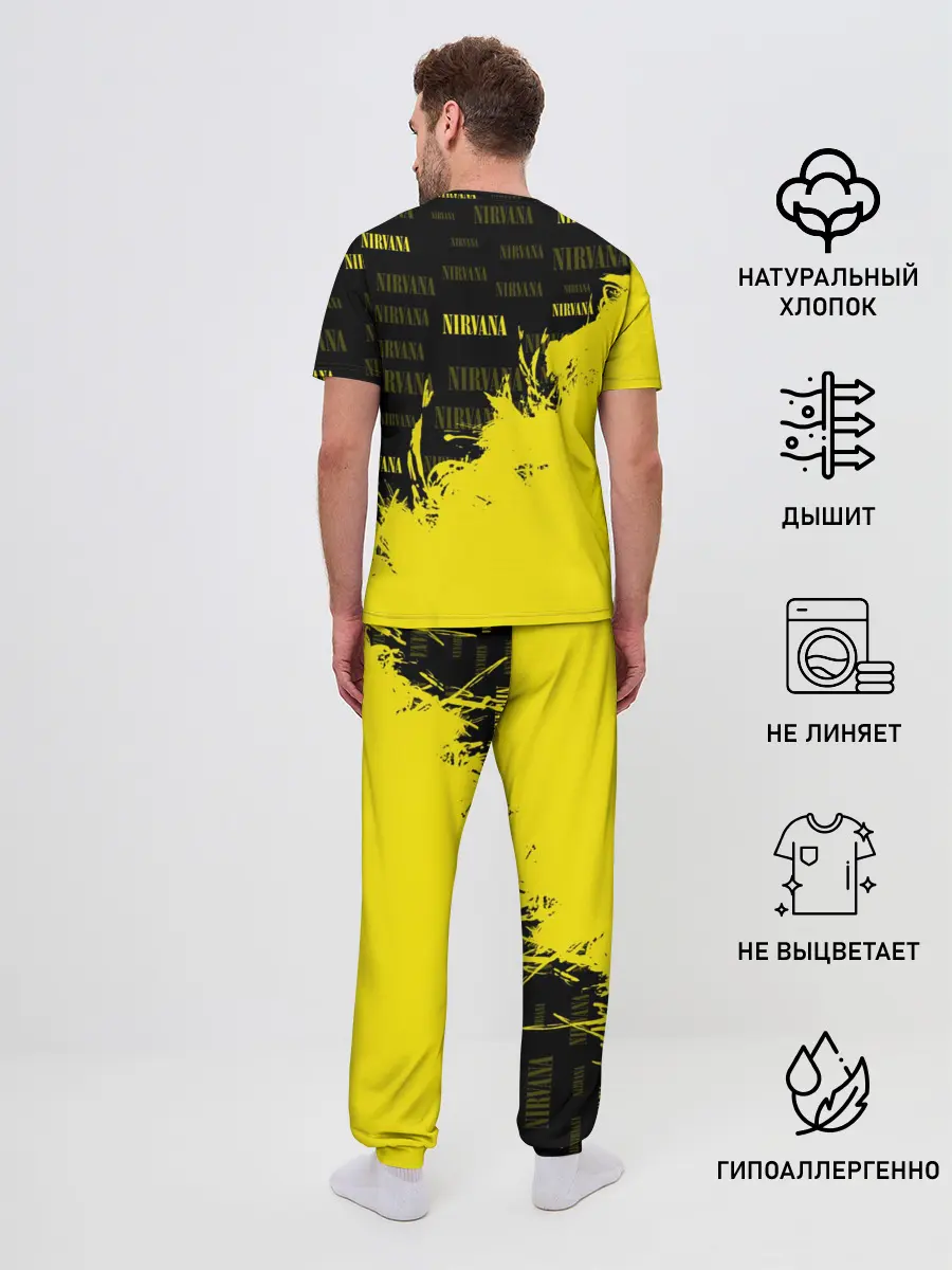 Мужская пижама с брюками / NIRVANA