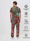 Мужская пижама с брюками / Психоделика