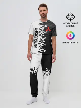 Мужская пижама с брюками / MITSUBISHI