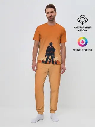 Мужская пижама с брюками / Назад в будущее