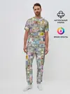 Мужская пижама с брюками / Деньги мира