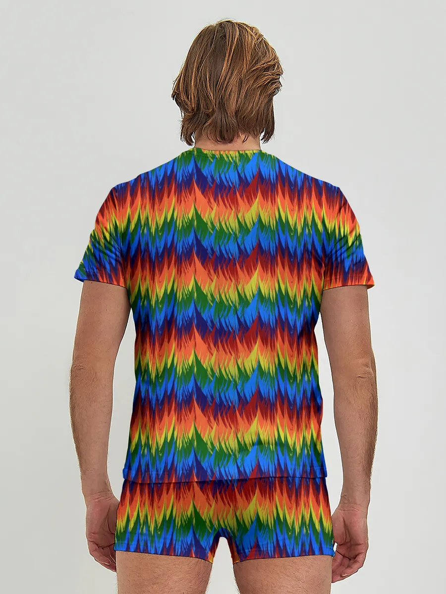 Мужские трусы с футболкой / РАДУЖНАЯ КИСЛОТА