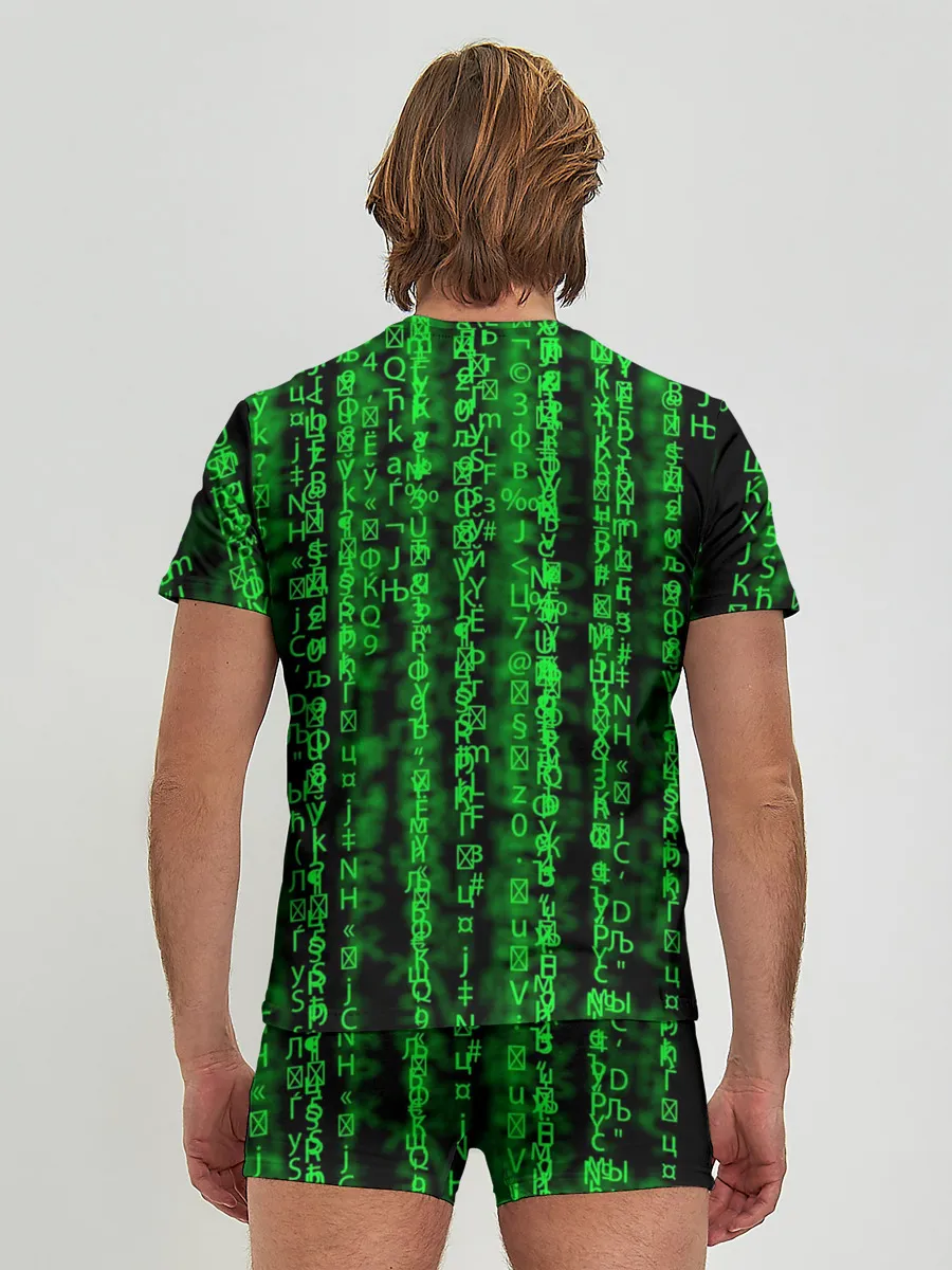 Мужские трусы с футболкой / Программная ошибка Баг 3D