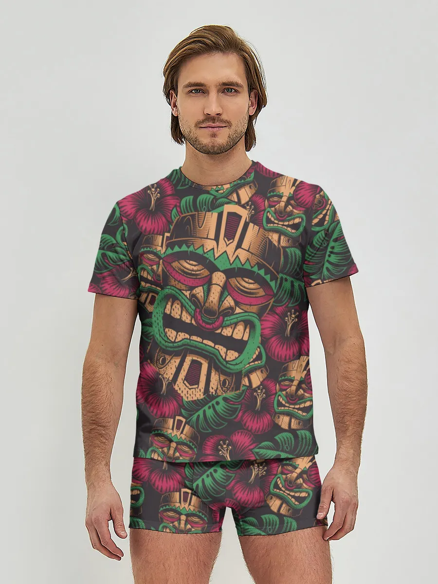 Мужские трусы с футболкой / Маска