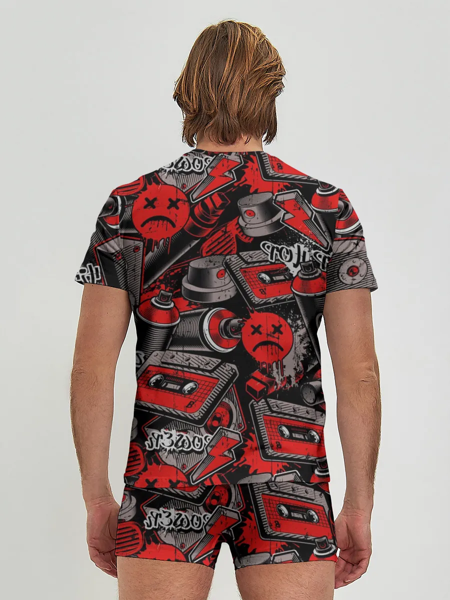 Мужские трусы с футболкой / Hip hop Urban style