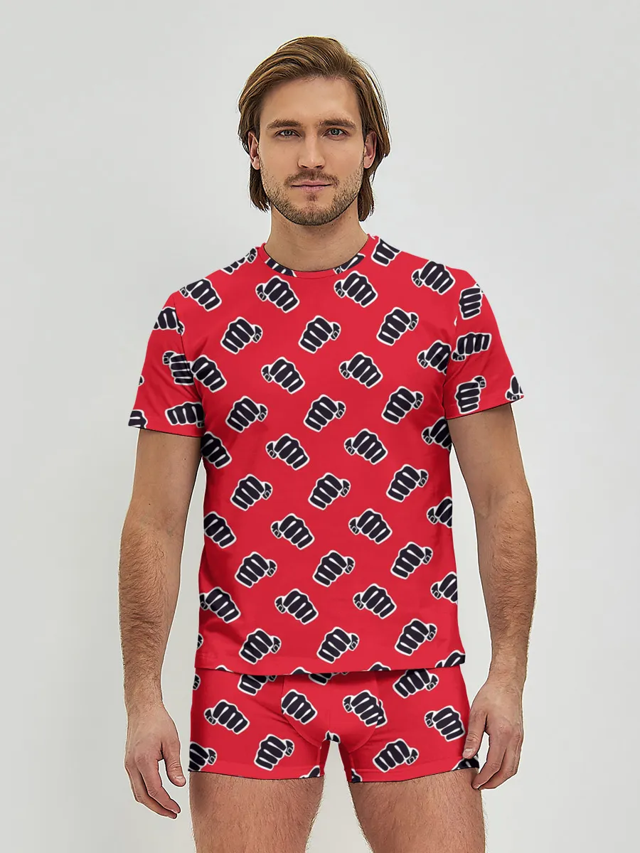 Мужские трусы с футболкой / Кулак