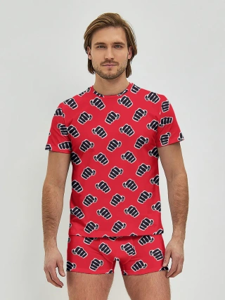 Мужские трусы с футболкой / Кулак