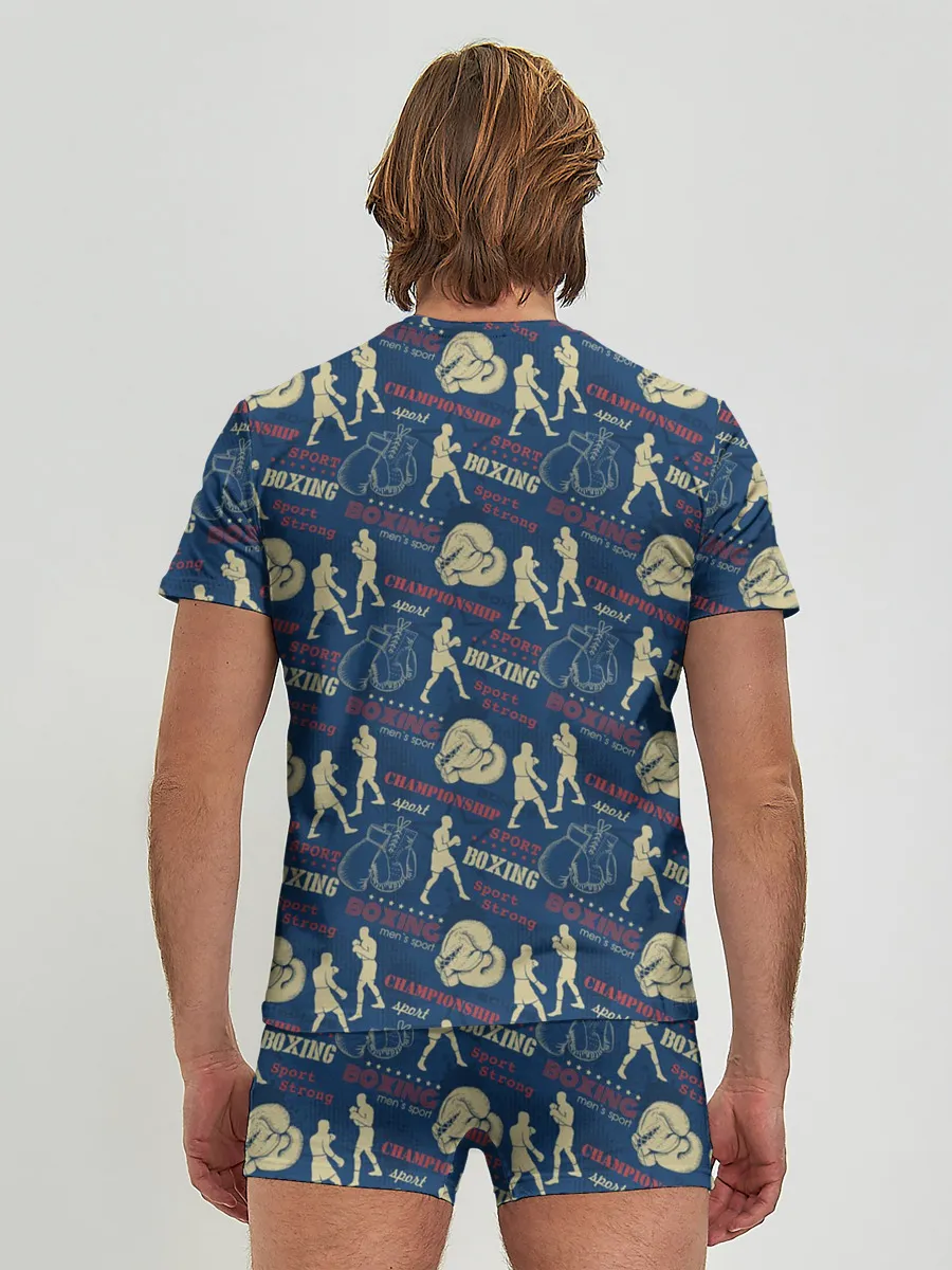 Мужские трусы с футболкой / Боксёр