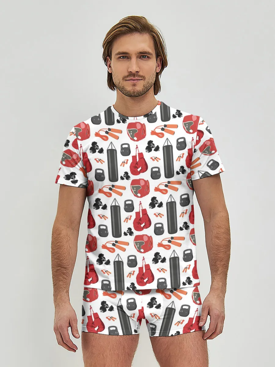 Мужские трусы с футболкой / Бокс