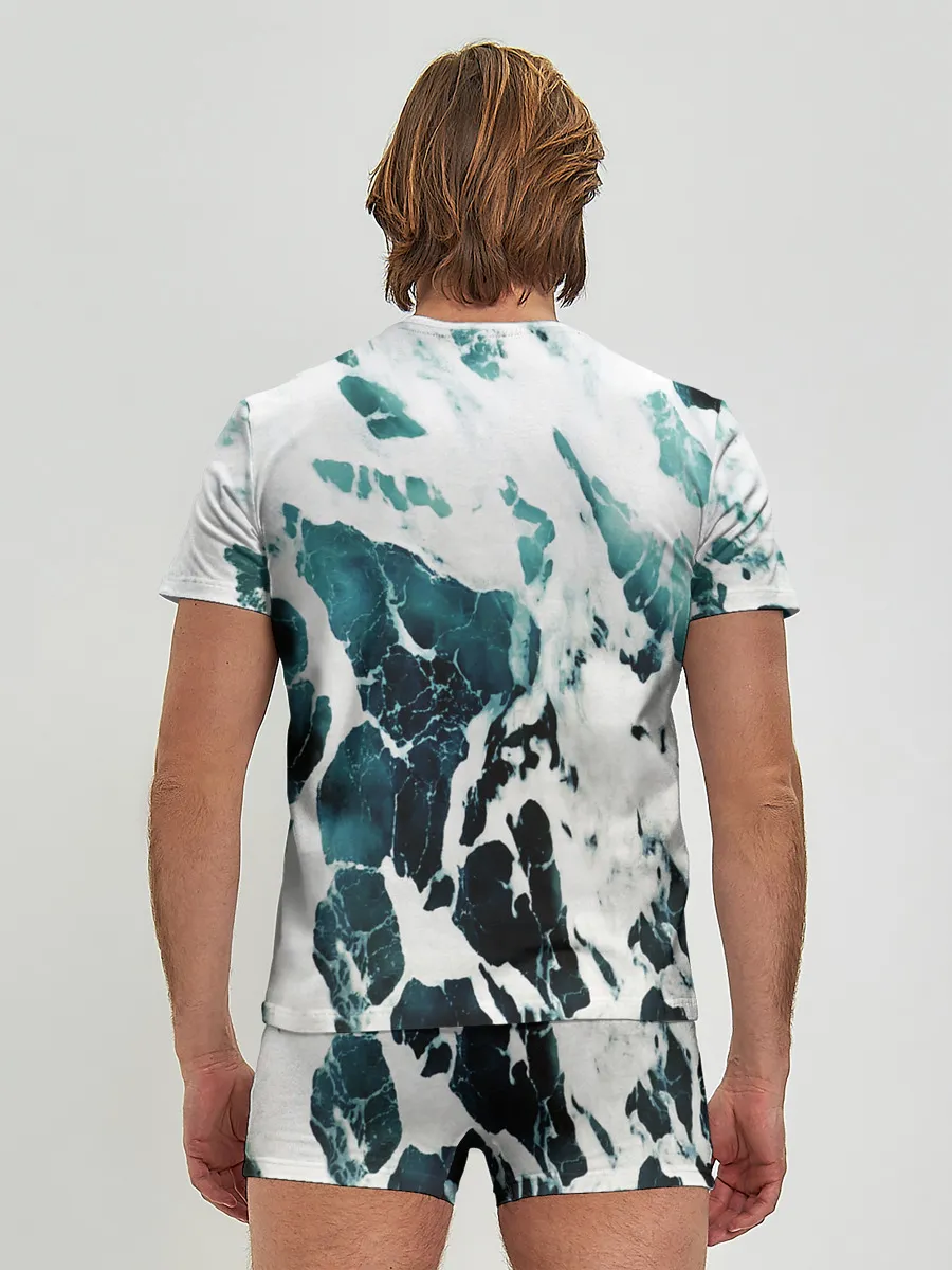 Мужские трусы с футболкой / море