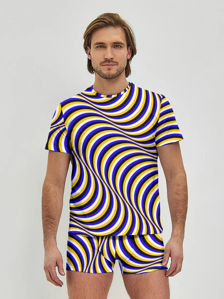 Мужские трусы с футболкой / Иллюзия обман зрения