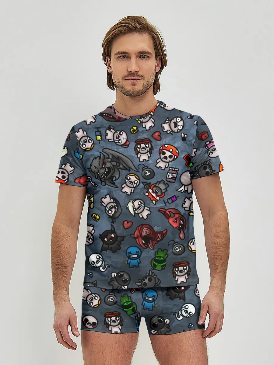 Мужские трусы с футболкой / Узор Исаака