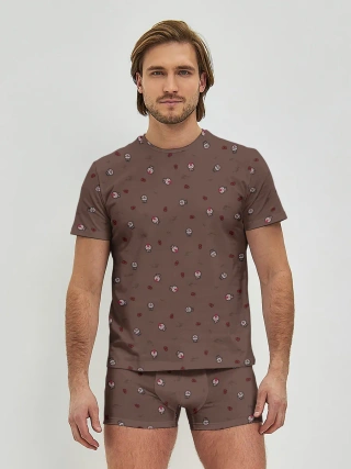 Мужские трусы с футболкой / The Binding of Isaac small pattern