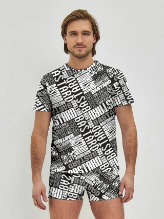 Мужские трусы с футболкой / BASTARD!