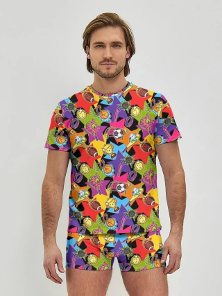 Мужские трусы с футболкой / Звезда Спорта