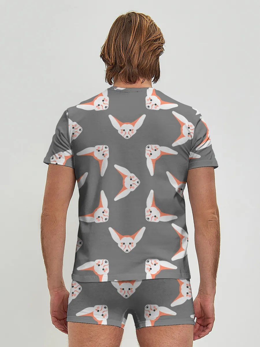 Мужские трусы с футболкой / Лиса Фенек